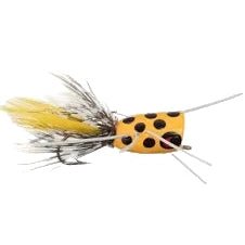 Betts Poka Pop Fly Popper Size 4 - CrankbaitBettsYellowFreshwater042621023167FishAndSave