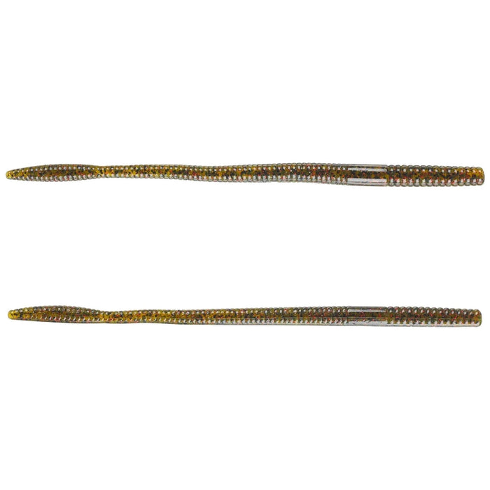 Big Bite Baits Finesse Worm 8" Qty 7 - PlasticsBig Bite BaitsWatermelon Red FlakeBass805104054528FishAndSave