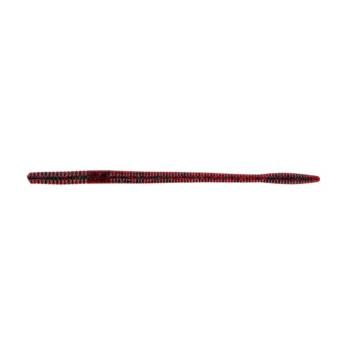 Big Bite Baits Finesse Worm 8" Qty 7 - PlasticsBig Bite BaitsRed BugBass805104087519FishAndSave