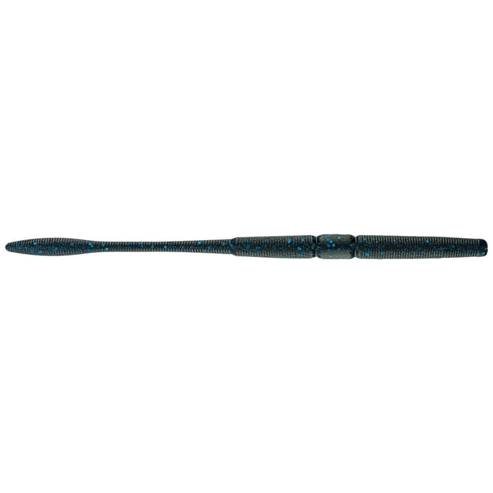 Big Bite Baits Nekorama Worm 7" Qty 12 - PlasticsBig Bite BaitsMatte Black/BlueBass888151081488FishAndSave