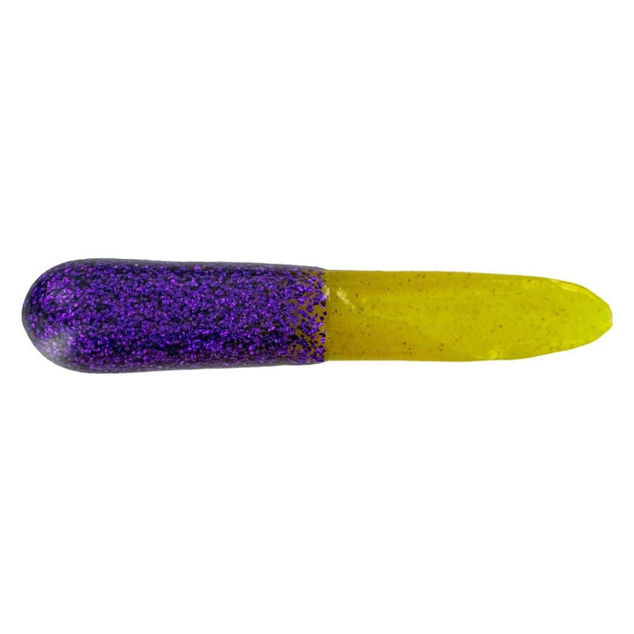 Big Bite Baits Scentsation Tailcutter 2.5" Qty 10 - PlasticsBig Bite BaitsPurple Glitter ChartreuseFreshwater805104106159FishAndSave