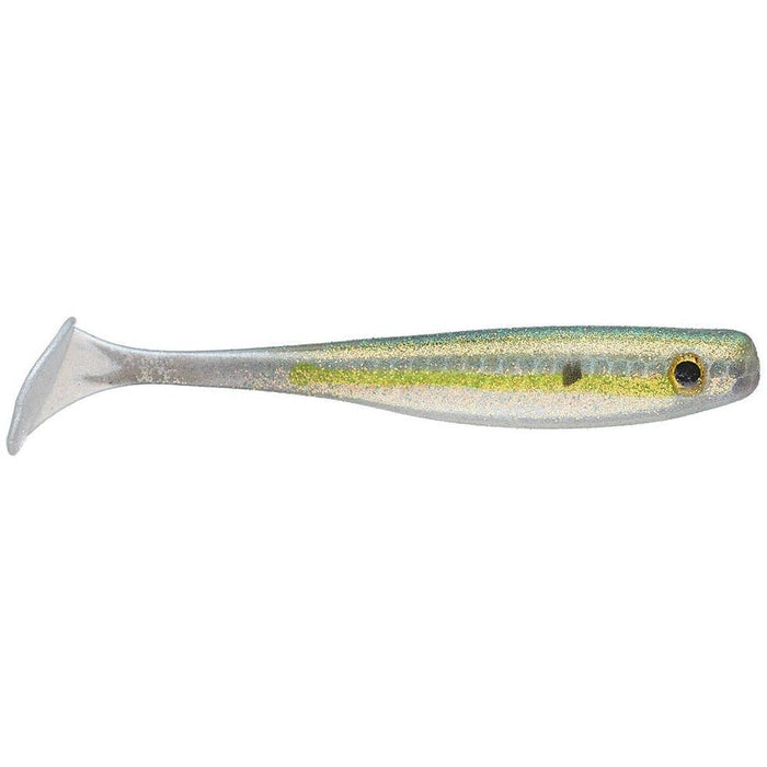 Big Bite Baits Suicide Shad 5" Qty 4 - PlasticsBig Bite BaitsChartreuse ShadBass805104071952FishAndSave