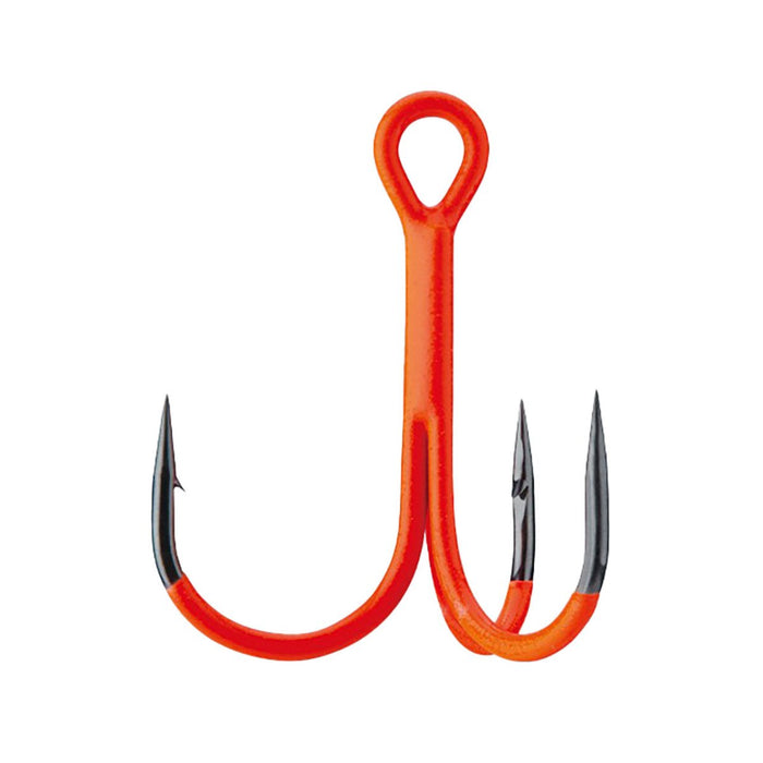BKK Spear 21-UVO Treble Hooks Sz 1/0 Qty 5 Orange - Hooks/RigsBKKFreshwater6939067088741FishAndSave