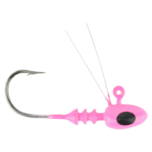 Bobby Garland Brushoff Jigheads Qty 10 Mo - Glow Pink - JigsBobby Garland1/16 OzFreshwater097817979650FishAndSave
