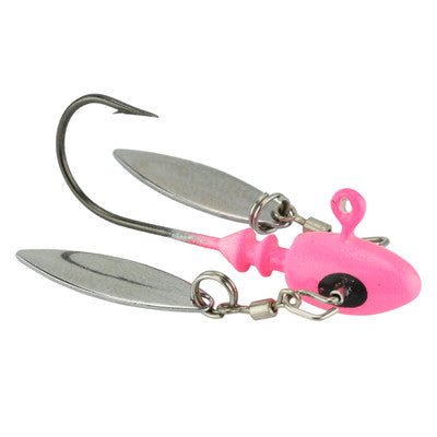 Bobby Garland Head Turn'R Jigheads 1/16 Oz Qty 2 - JigsBobby GarlandGlo PinkFreshwater097817979599FishAndSave