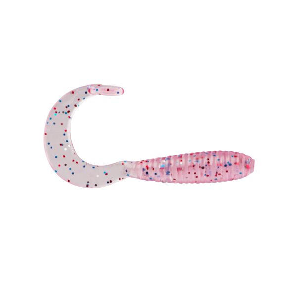 Bobby Garland Hyper Grub 2" Qty 18 Pink Cotton Candy - PlasticsBobby GarlandFreshwater097817964731FishAndSave