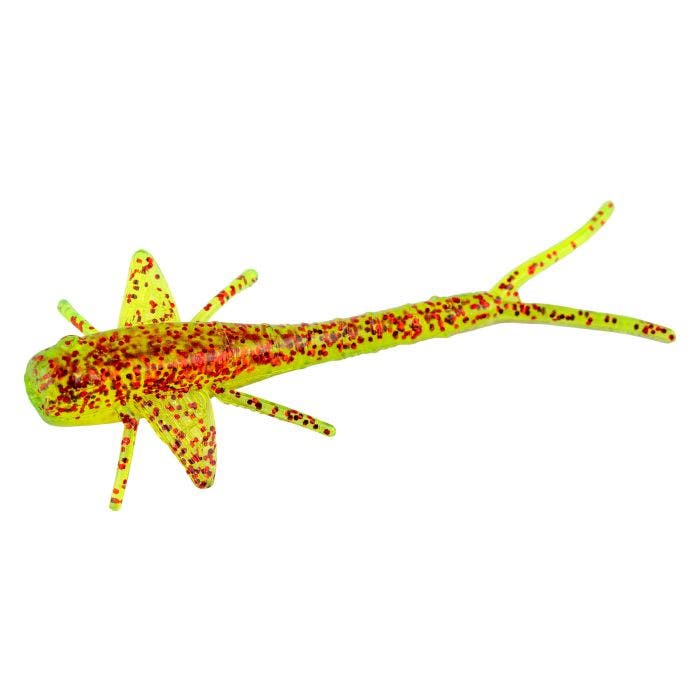 Bobby Garland Mayfly Crappie Baits 2-1/4" Qty 50 - PlasticsBobby GarlandChartreuse/Red GlitterFreshwater097187978956FishAndSave