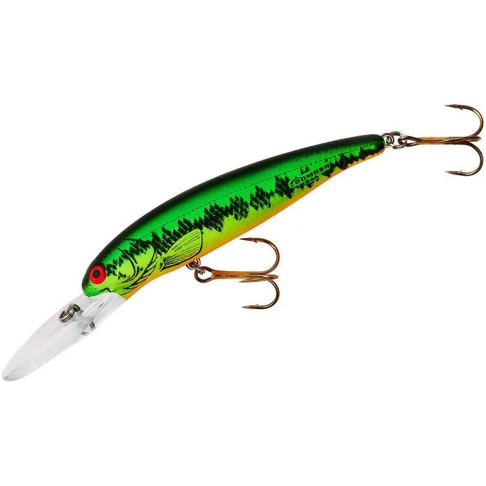 Bomber Lure Deep Long B24A 3 - 1/2" 3/8 Oz - CrankbaitBomber LuresFire Tiger BassFreshwater032256152035FishAndSave