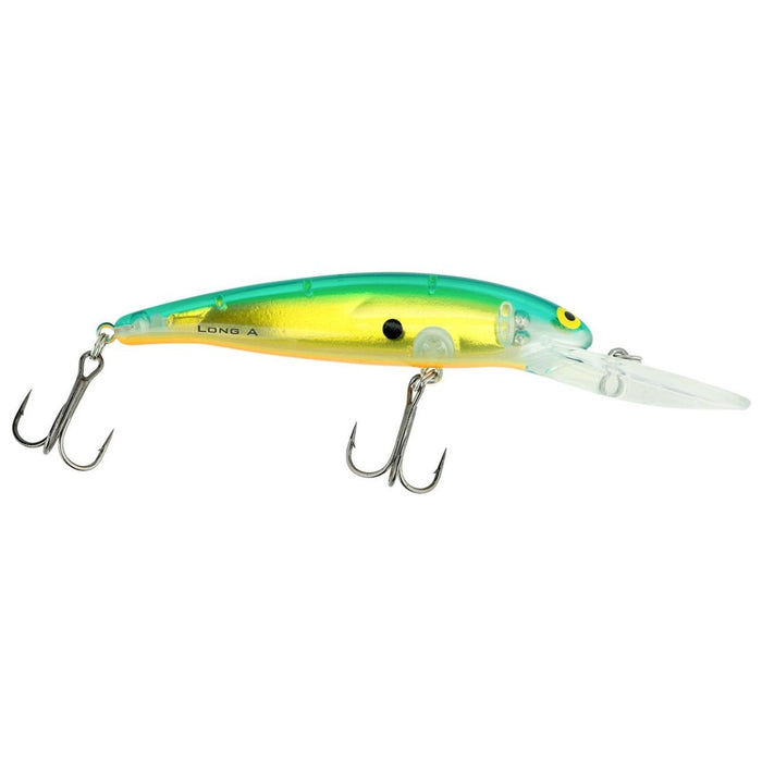 Bomber Lure Deep Long B24A 3 - 1/2" 3/8 Oz - CrankbaitBomber LuresChartreuse Flash/Blue Back Orange BellyFreshwater032256152523FishAndSave
