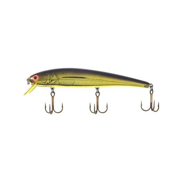 Bomber Lures Long A B15A 4 - 1/2" 1/2 Oz - CrankbaitBomber LuresGold Chrome/Black BackBass032256017150FishAndSave