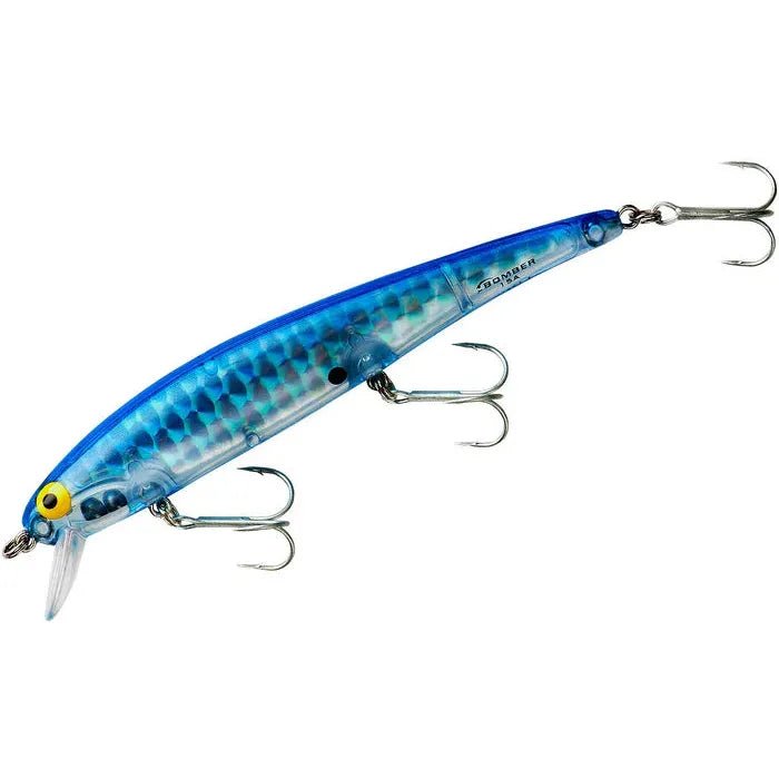 Bomber Lures Long A B15A 4 - 1/2" 1/2 Oz - CrankbaitBomber LuresSilver Prism/BlueBassFishAndSave