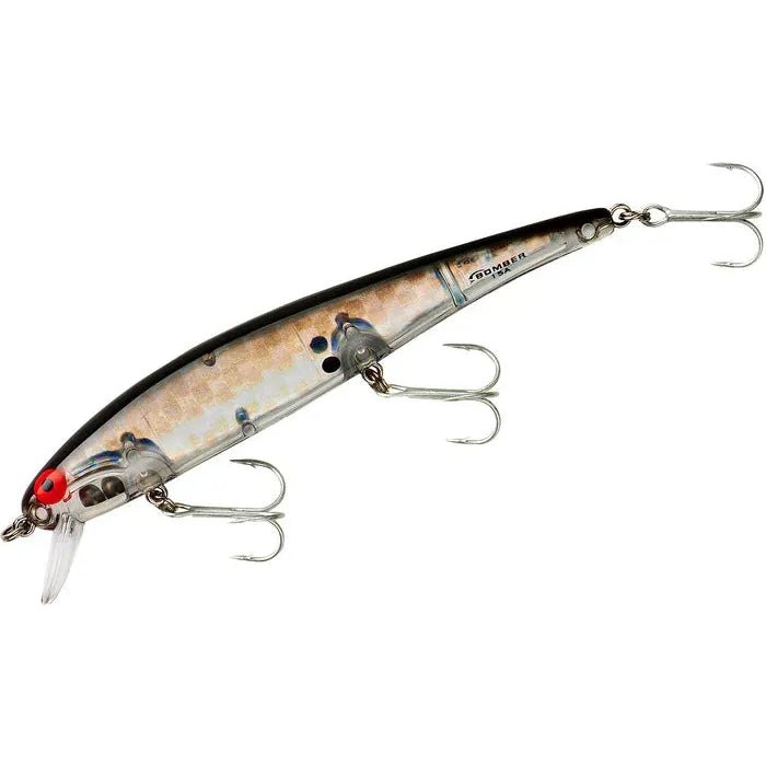 Bomber Lures Long A B15A 4 - 1/2" 1/2 Oz - CrankbaitBomber LuresSilver Prism/Black BackBass032256017754FishAndSave