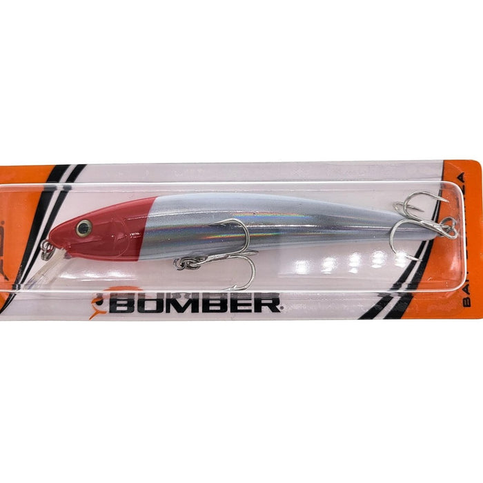 Bomber Lures Bait Bonanza 4.5" - CrankbaitBomberRed Head/Silver Holo/White BellyBass032256232188FishAndSave