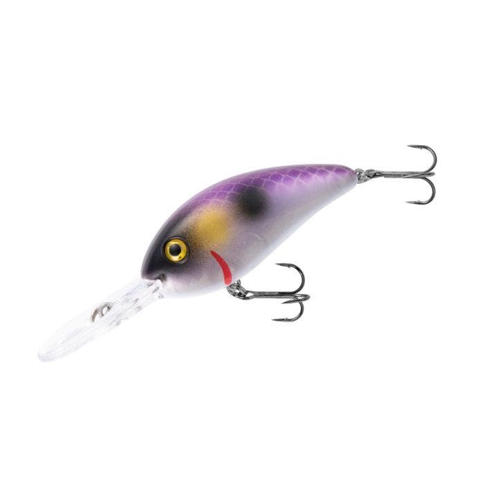 Bomber Lures Fat Free Fry 2" 1/4 Oz - CrankbaitBomber LuresPurple Pearl AyuBass032256253183FishAndSave