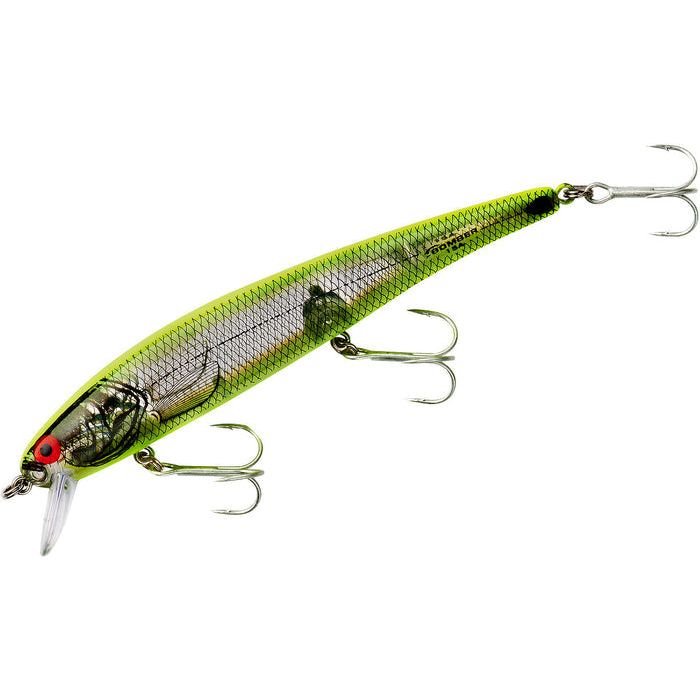 Bomber Lures Long A B15A 4 - 1/2" 1/2 Oz - CrankbaitBomber LuresSilver Flash/Chartreuse BackBass032256017594FishAndSave