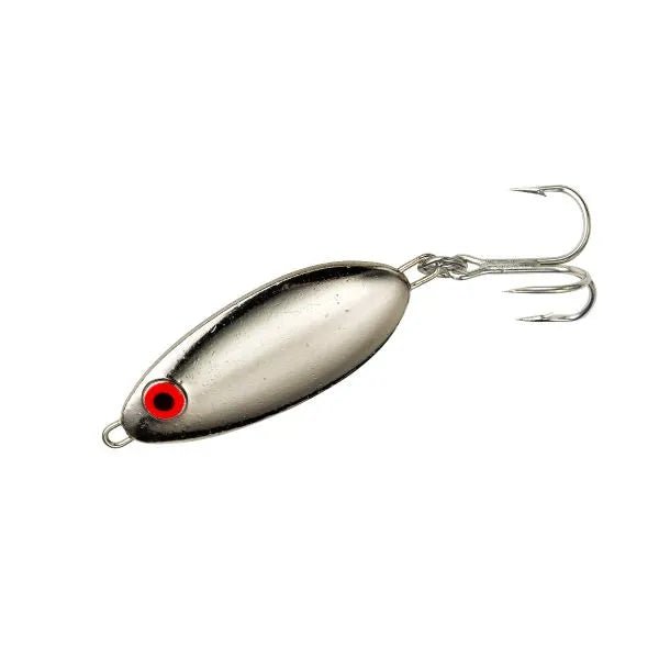 Bomber Lures Slab Spoon 1 - 1/4 Oz Qty 1 - SpoonsBomber LuresMeta ChromeFreshwater032256058122FishAndSave