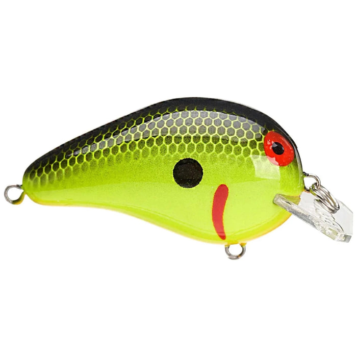 Bomber Lures Square A 04 1-5/8" 1/4 Oz - CrankbaitBomber LuresChartreuse Black ScaleBass032256252636FishAndSave