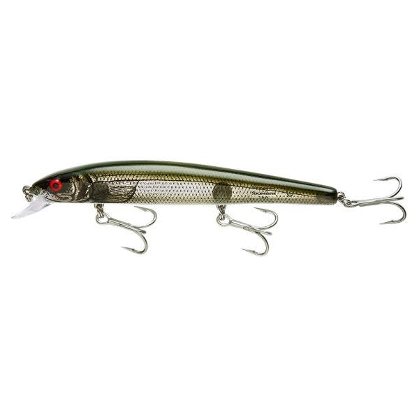 Bomber Saltwater Heavy Duty Long 16A 6" 7/8 Oz - CrankbaitBomber LuresSilver Flash Green BackFreshwater032256227795FishAndSave