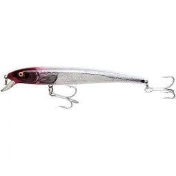 Bomber Saltwater Magnum Long A 7" 1 - 1/2 Oz - CrankbaitBomber LuresSilver Flash Red HeadBass032256228143FishAndSave