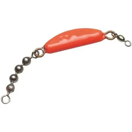 Bullet Weights Spin Sinker 4 Oz Qty 2 Flame Red - WeightBullet WeightsFreshwater089186519360FishAndSave