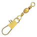 Cabela's Barrel Snap Swivels Sz 20 Qty 72 Brass - Swivels/ConnectorsCabelasFreshwater809579068158FishAndSave