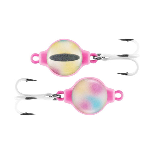 Celsius Big Eye Glow Trebles 1/16 Oz Qty 3 - JigsCelsiusWonderbread Pink Glow1/16 OzFreshwater768721553174FishAndSave
