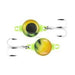 Celsius Big Eye Glow Trebles Qty 3 - JigsCelsiusFiretiger Web1/16 OzFreshwater768721553112FishAndSave