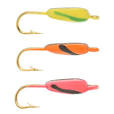 Celsius Ice Jigs 8 Qty 3 Striped Assorted - JigsCelsiusFreshwater013893619853FishAndSave