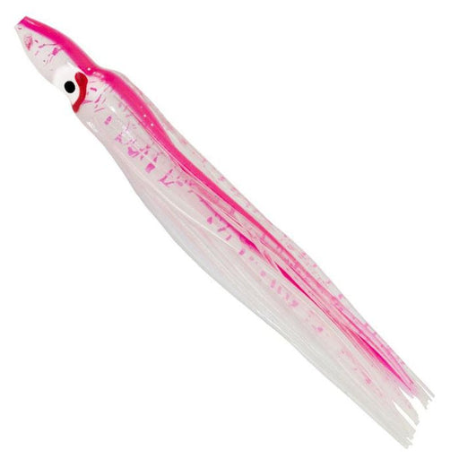 Challenger Squid 4.5" UV Pink Spatter Qty 3 - FishAndSave