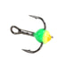 Clam Gaff Epoxy Treble Hooks Qty 6 - Hooks/RigsClam Pro TackleOrange/Chartreuse/Green8FreshwaterFishAndSave