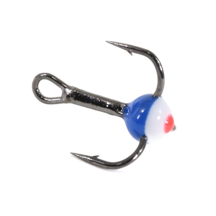 Clam Gaff Epoxy Treble Hooks Qty 6 - Hooks/RigsClam Pro TackleRed/White/Blue8FreshwaterFishAndSave