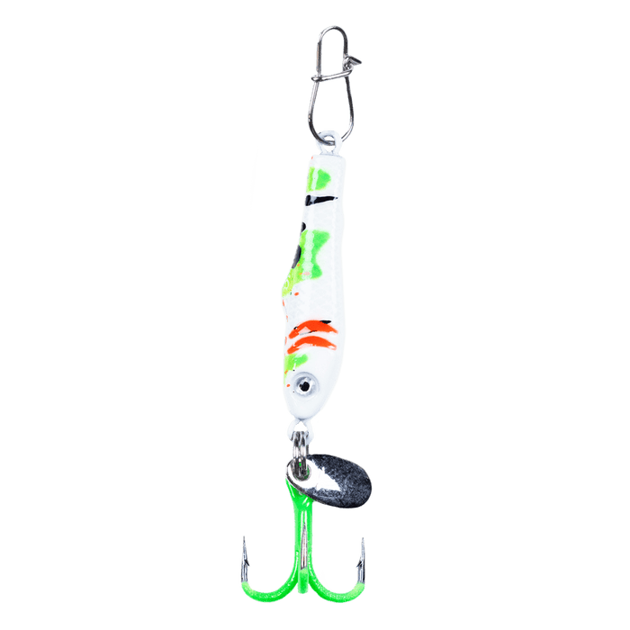 Clam Pinhead Pro Jig - SpinnersClamGlow White/Chartreuse Koi1/16 OzFreshwater719921187928FishAndSave