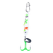 Clam Pinhead Pro Jig - SpinnersClamGlow White/Chartreuse Koi1/16 OzFreshwater719921187928FishAndSave