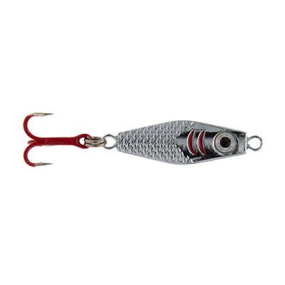 Clam Rattlin' PT Jigging Spoon - SpoonsClam Pro TackleSilver1/8 OzFreshwaterFishAndSave