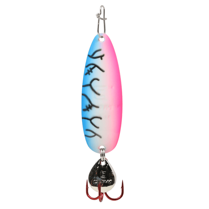 Clam Ribbon Leech Flutter Spoon - SpoonsClam Pro TackleGlow Rainbow Lightning1/16 OzFreshwater719921158935FishAndSave