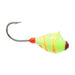 Clam Swirl Drop Tungsten Jig 1/16 Oz 12 Hook Qty 1 Chartreuse/Orange Swirl - JigsClam Pro TackleFreshwater719921144143FishAndSave