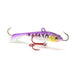 Clam Tikka Mino Jigging Lure - JigsClam Pro TackleGlow Purple Tiger1/8 Oz-1-3/8"FreshwaterFishAndSave