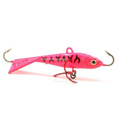 Clam Tikka Mino Jigging Lure - JigsClam Pro TackleGlow Red Tiger1/8 Oz-1-3/8"FreshwaterFishAndSave