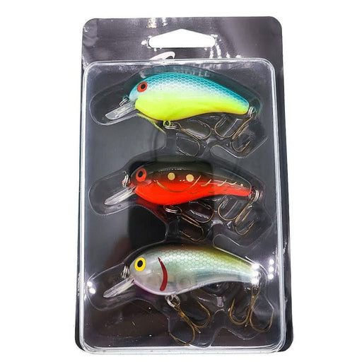 Cotton Cordell Big O Square - Lip Crankbait 2 - 1/4" 1/3 Oz 3 Pack - CrankbaitCotton CordellPack - 1Bass020554071899FishAndSave