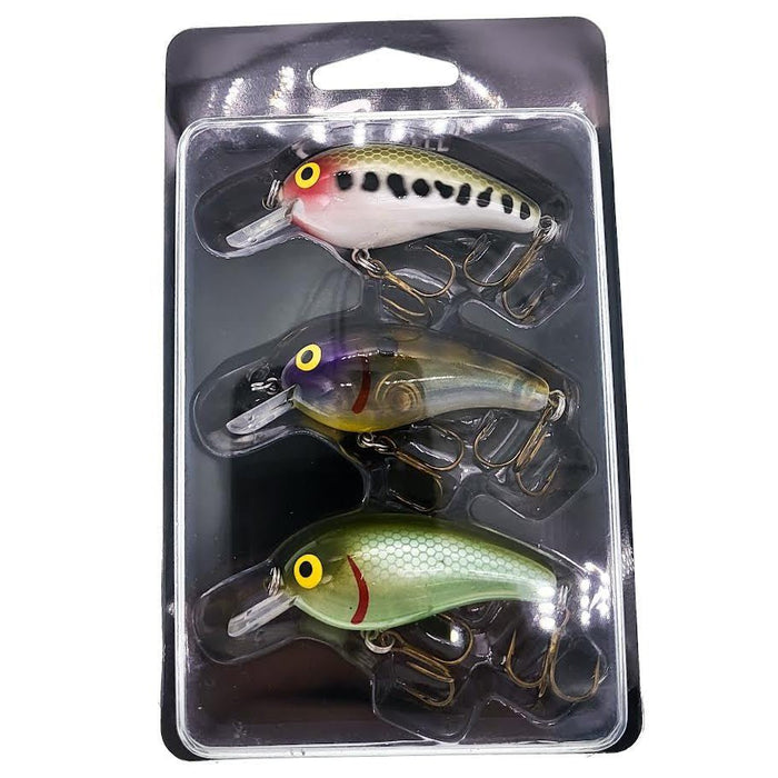 Cotton Cordell Big O Square - Lip Crankbait 2 - 1/4" 1/3 Oz 3 Pack - CrankbaitCotton CordellPack - 2Bass020554071899FishAndSave