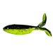Creme Tru Lur Double Tail Shad 1.5" Qty 7 Chartreuse/Black Back - PlasticsCremeBass028562378733FishAndSave