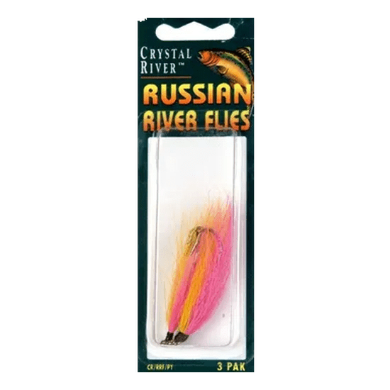 Crystal River Russian River Fly Qty 3 - Misc. FliesCrystal RiverPink/YellowFreshwater039364349463FishAndSave