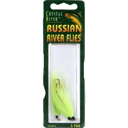 Crystal River Russian River Fly Qty 3 - Misc. FliesCrystal RiverChartreuseFreshwater039364349630FishAndSave