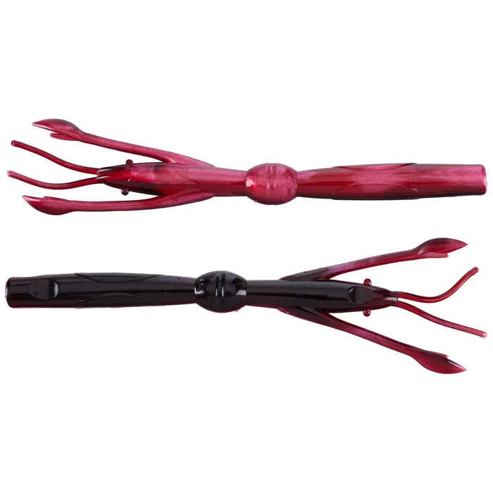 Culprit Shakin' Neko Craw 4.5" Qty 12 - PlasticsCulpritRed ShadBass43394964626FishAndSave