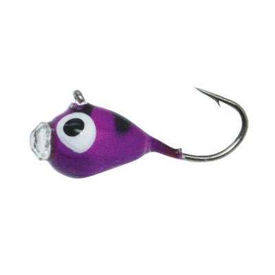 Custom Jigs Glowazba Tungsten Jig size 12 Qty 1 Purple Tiger - JigsCustom Jigs & SpinsFreshwater087677225035FishAndSave