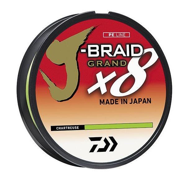 Daiwa J - Braid Grand X8 40Lb 150 Yds Chartreuase - Line/LeaderDaiwaNew Arrival043178577202FishAndSave