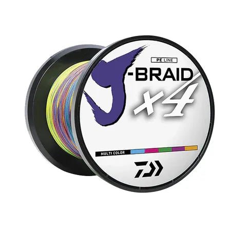 Daiwa J - Braid x4 4 - Strand Braided Line 10Lbs 3300 Yds Multicolor - Line/LeaderDaiwaFreshwater043178148525FishAndSave