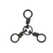Danielson 3 - Way Swivel W/ Twisted Eye Size 8 Qty 8 Black - Swivels/ConnectorsDanielsonFreshwater40032054030335FishAndSave