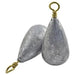 Danielson Bass Casting Steel Sinker 3/4 Oz Qty 2 - WeightDanielsonBass032054004376FishAndSave