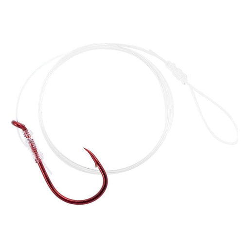 danielson fishing hooks Danielson Salmon Steelhead Leader 36" Qty 8 Red